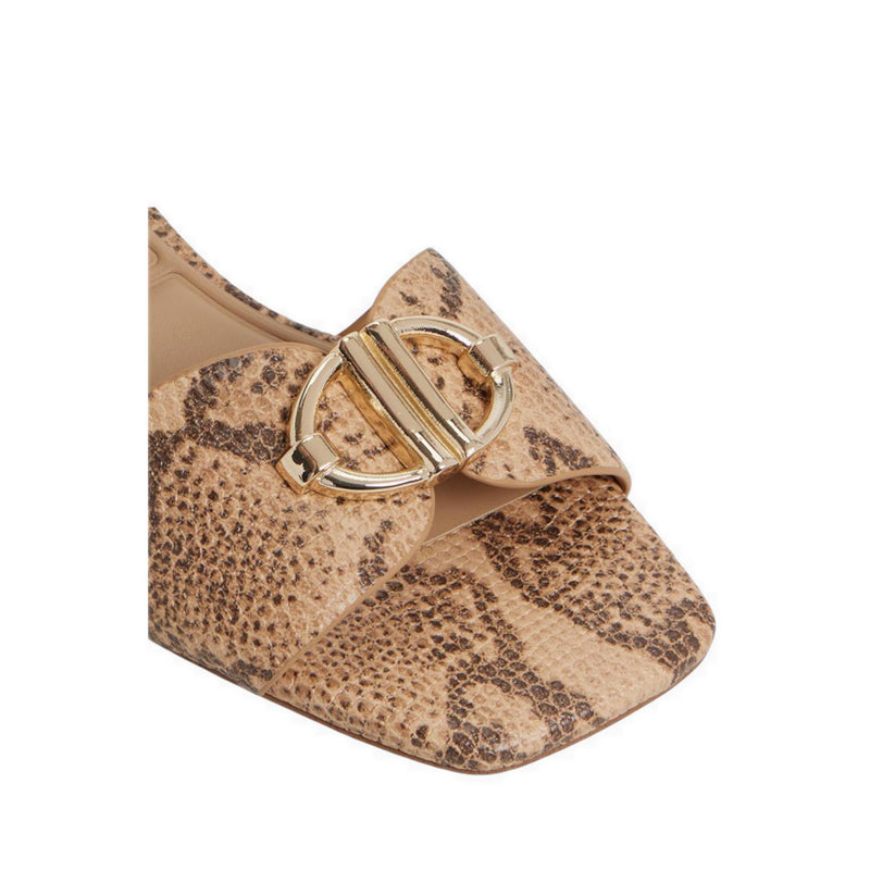 Jazmina Women's Heeled Sandals - Tan Multi