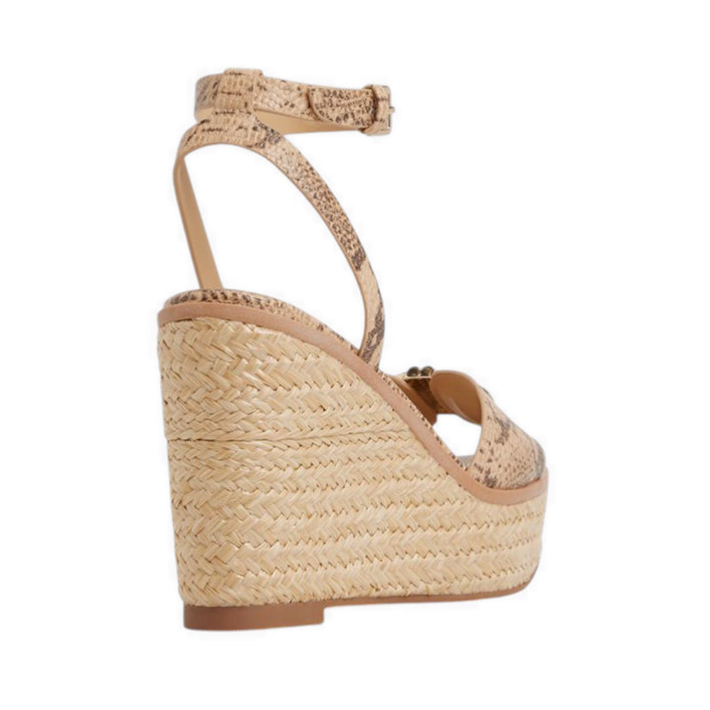 Droin Women's Wedge Sandals - Tan Multi