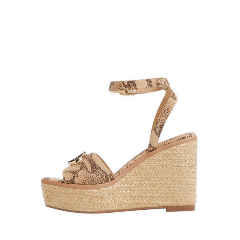 Droin Women's Wedge Sandals - Tan Multi