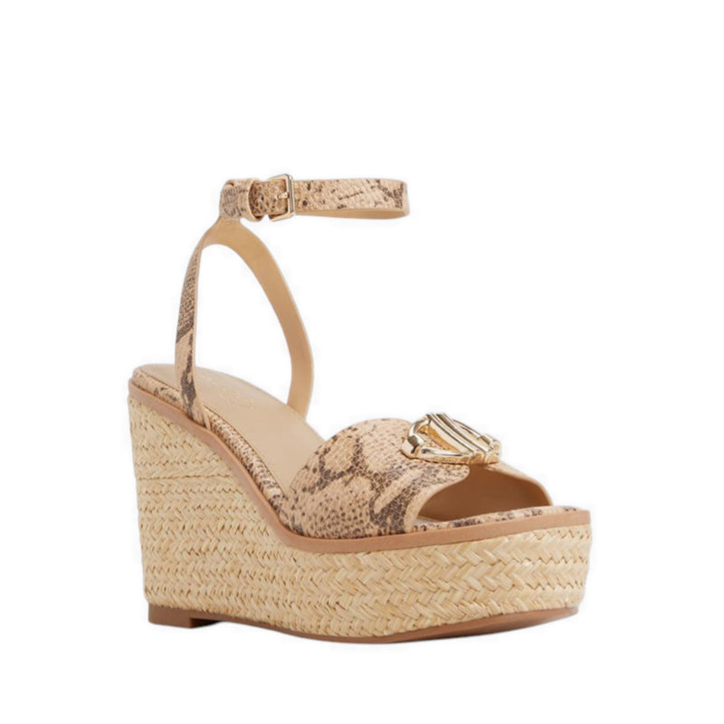Droin Women's Wedge Sandals - Tan Multi