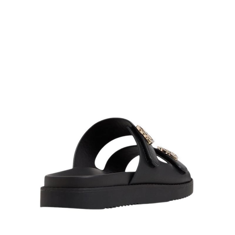 Delainey Women's Footbed Sandals - Black