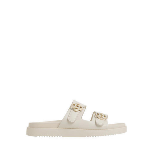 Delainey Women's Footbed Sandals - White/Bone