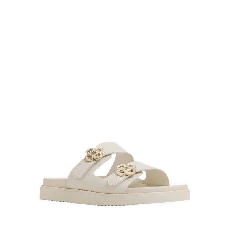 Aldo Delainey Women's Footbed Sandals - White/Bone