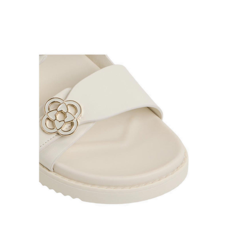 Aldo Delainey Women's Footbed Sandals - White/Bone