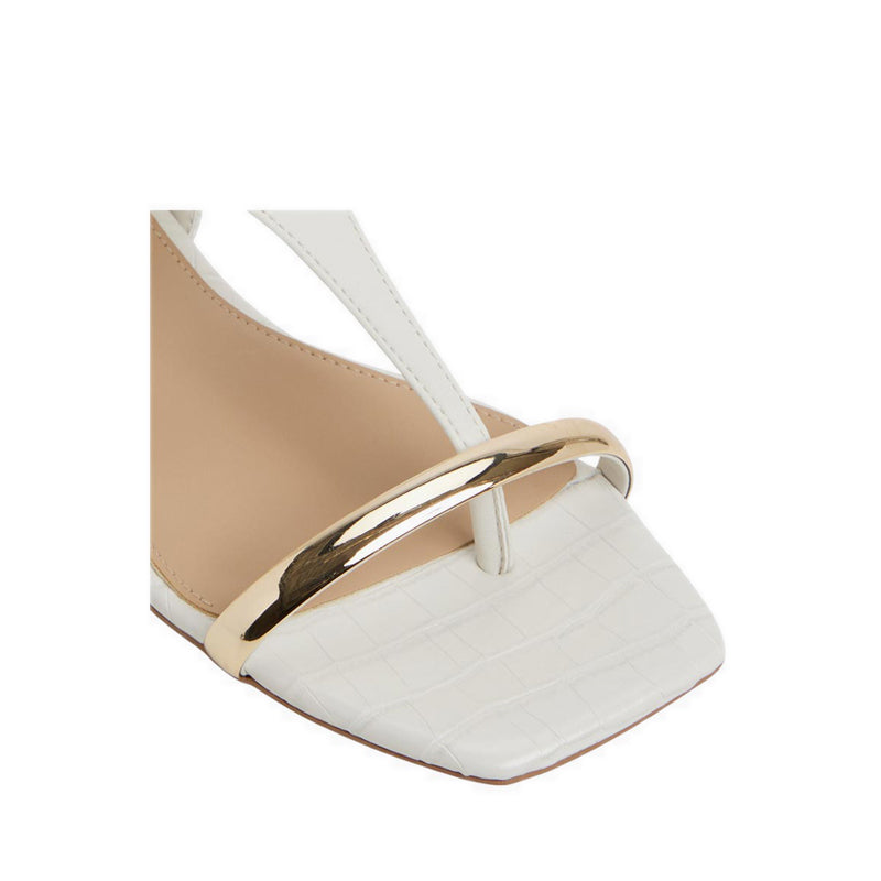 Catlyn Women's Flat Sandals - White/Bone