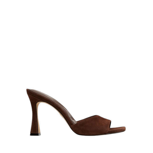Jennifer Women's Heeled Sandals - Dark Brown