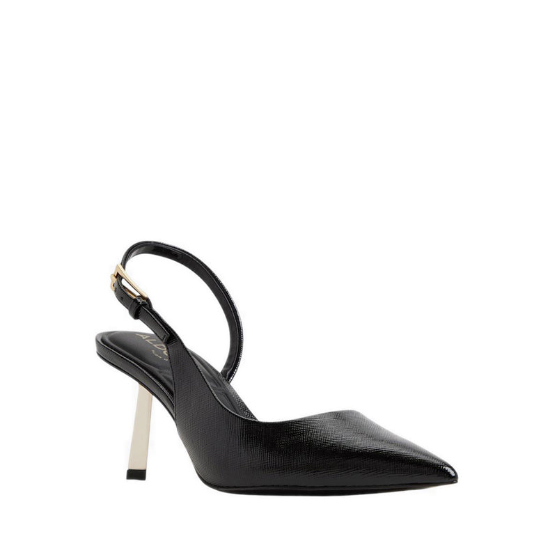 Jeanny Women's Silngback Heeled Shoes - Black