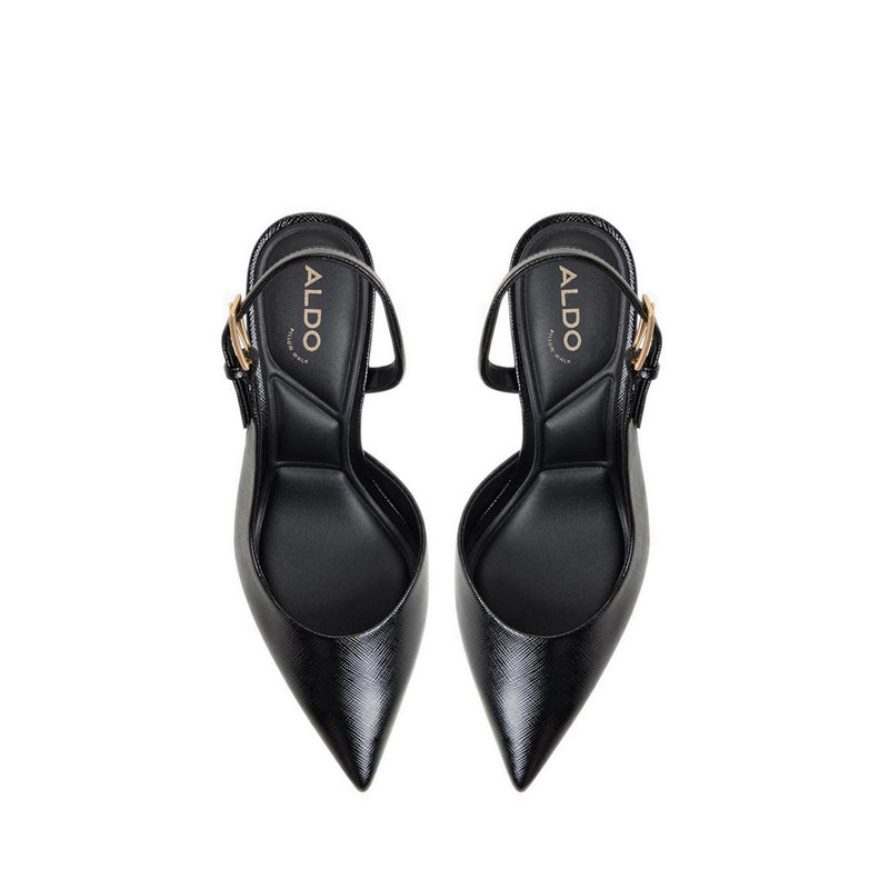 Jeanny Women's Silngback Heeled Shoes - Black