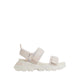Godish Women's Wedge Sandals - Cream Multi