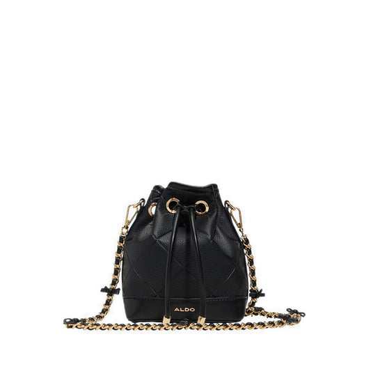 Elynnaa Women's Cross Body Bucket Bag - Black