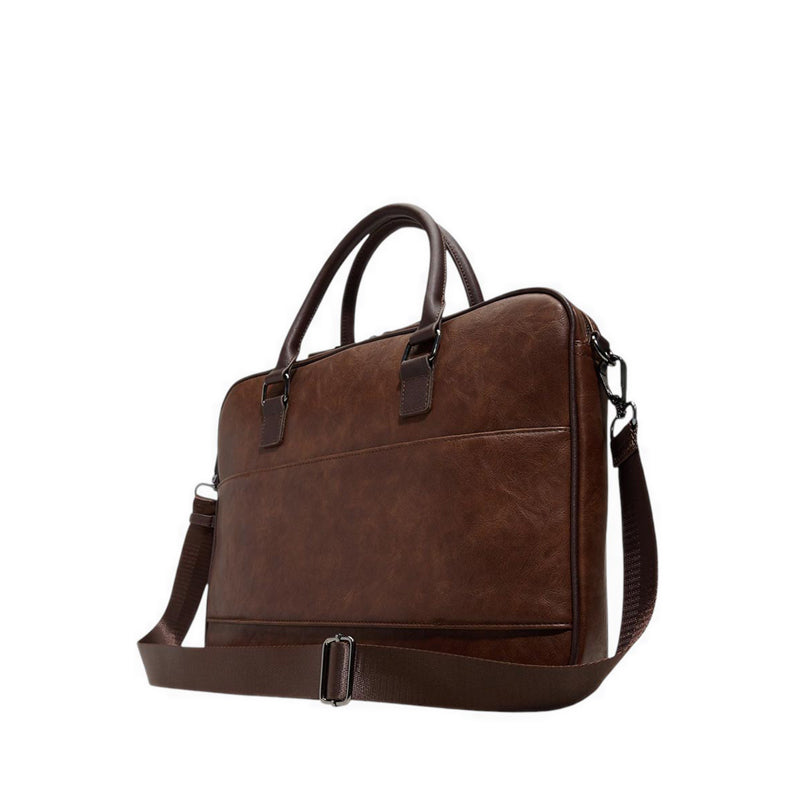 Tourneur Men's Laptop Bag - Cognac