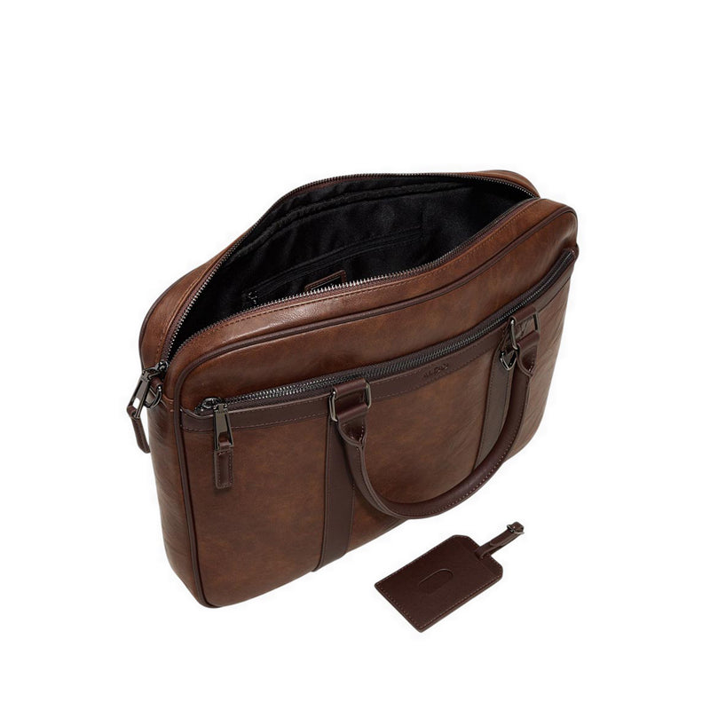 Tourneur Men's Laptop Bag - Cognac