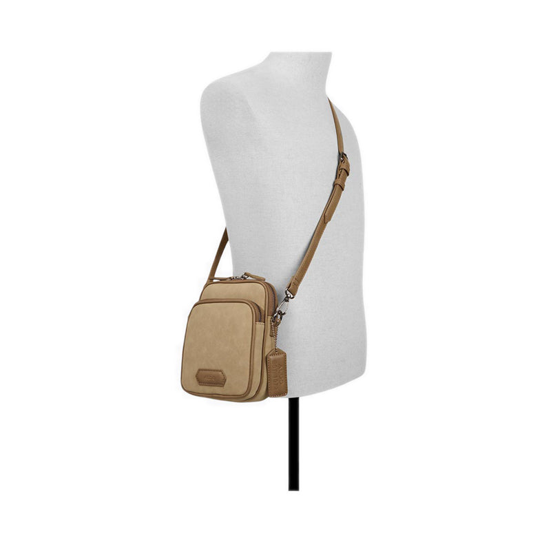 Arcangioli Men's Cross Body Bag - Sand