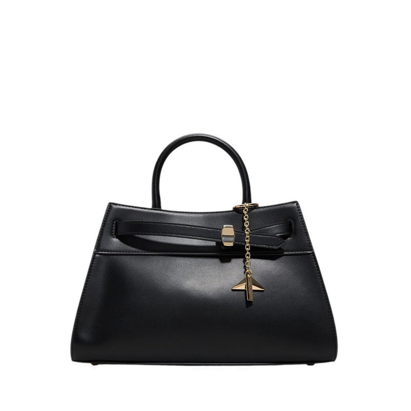 Vasilia Women Satchel Bag - Black
