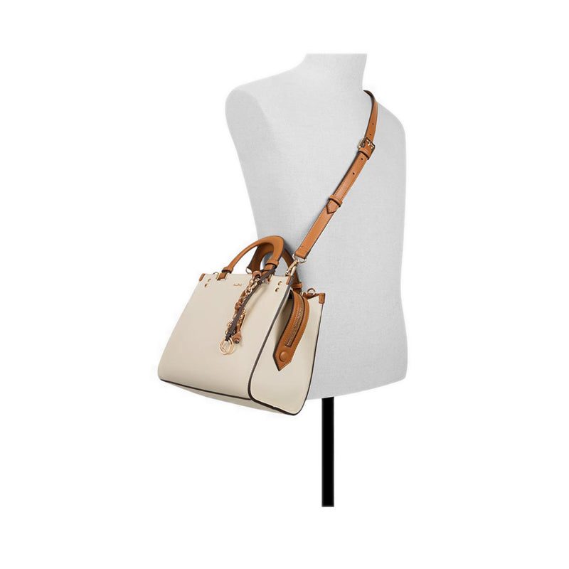 Almarisa Women's Satchel Bag - Tan Combo