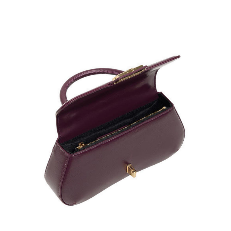 Catrine Women's Top Handle Bag - Dark Red