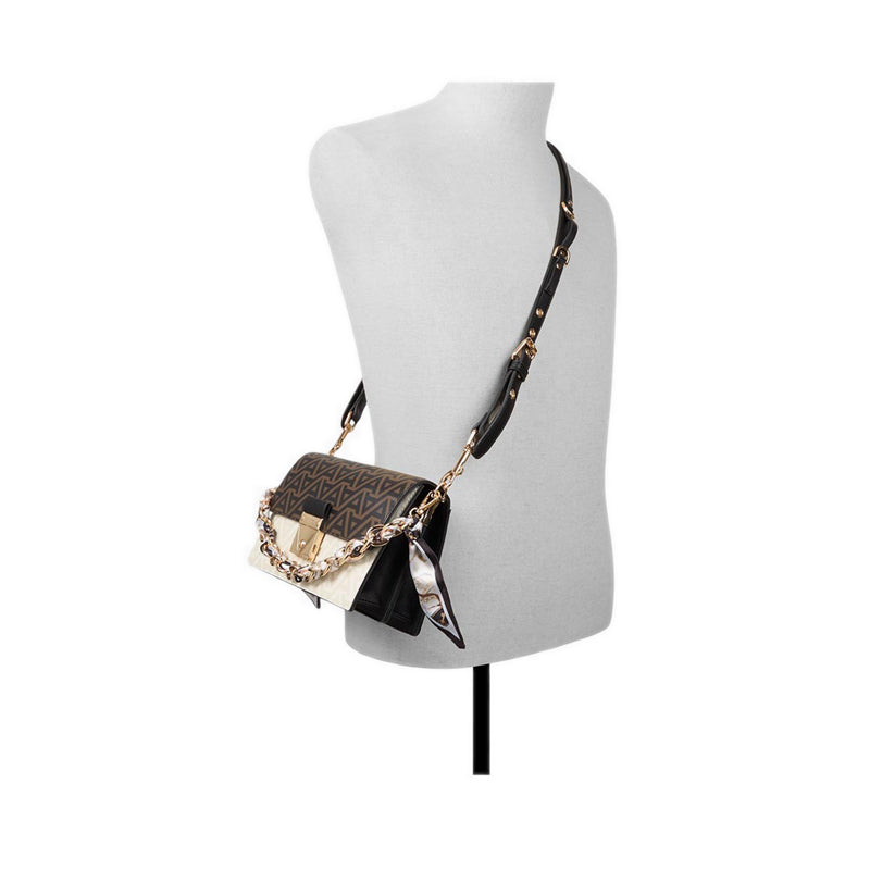 Gedia Women's Cross Body Bag - Medium Brown