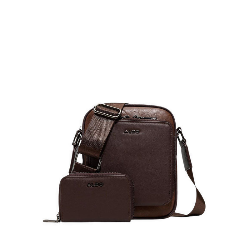 Maximilian Men's Cross Body Bag - Brown
