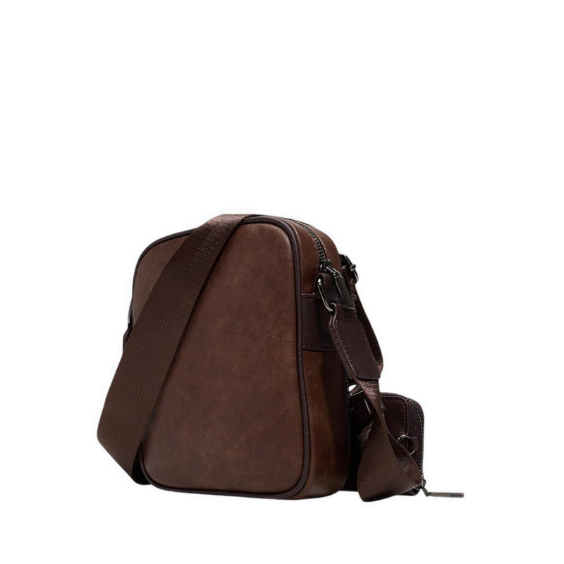 Maximilian Men's Cross Body Bag - Brown