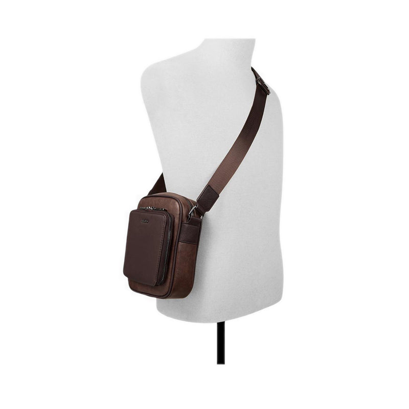 Maximilian Men's Cross Body Bag - Brown