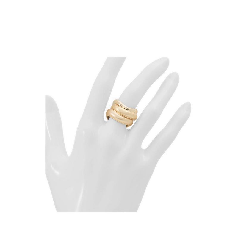 Onmywavy Women's Ring Gold