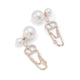 Treschique Women's Earring Rose Gold