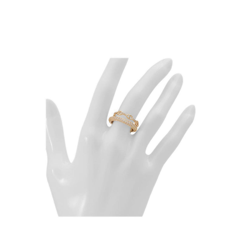 Priscillia Rings - Gold/Clear Multi