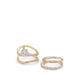 Estelina Women's Ring Gold/Clear Multi