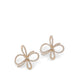 Bowsie Women's Earring Gold/Clear Multi