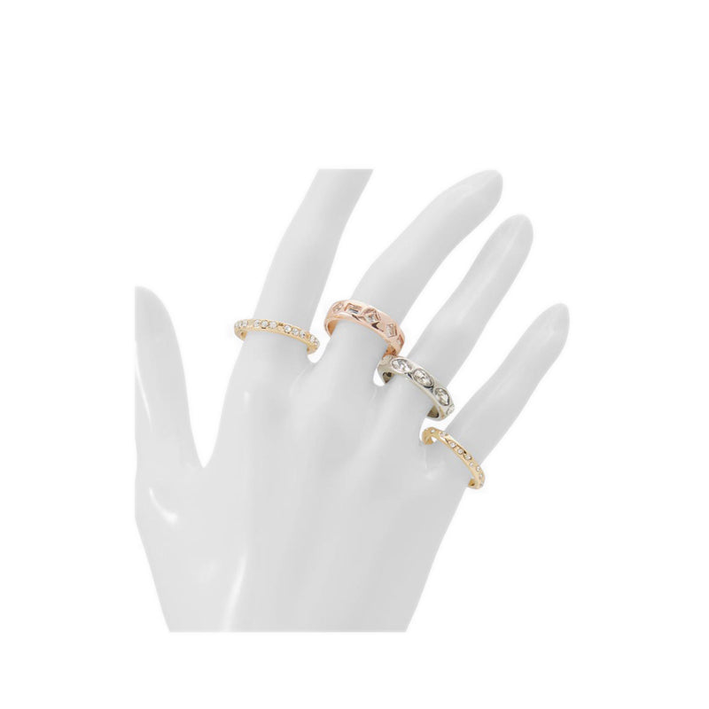 Stonestack Rings - Metallic Multi