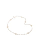 Cloverr Women's Necklace Gold/Clear Multi