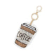 Coffeelove Women's Keychain Light Brown