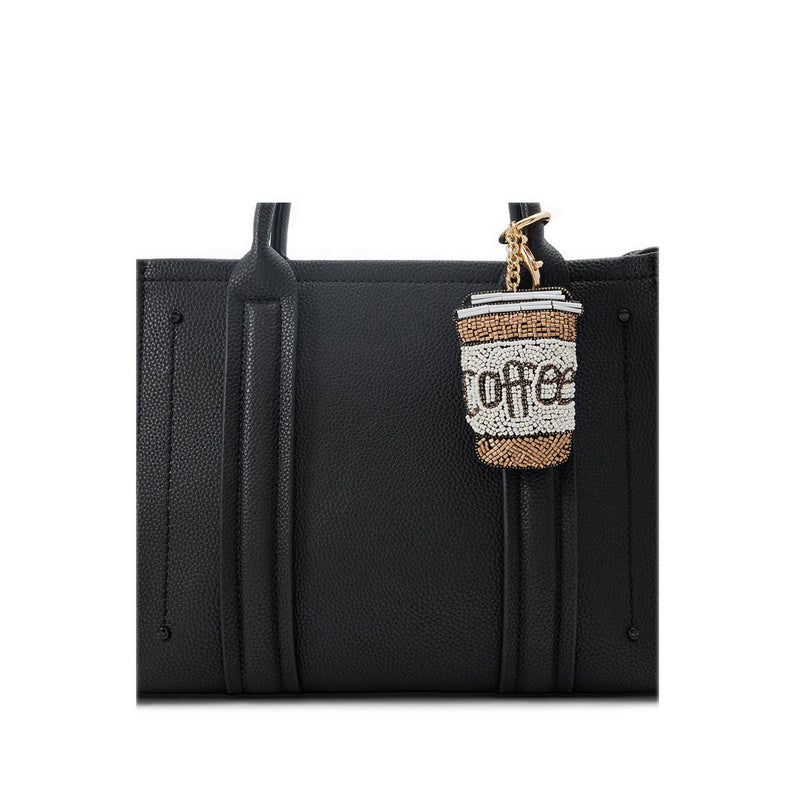 Coffeelove Women's Keychain Light Brown