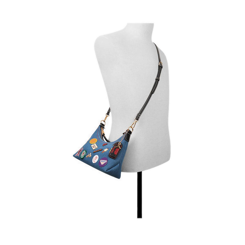 Aldo x Stranger Things Cityofhawkins Women's Shoulder Bag - Denim