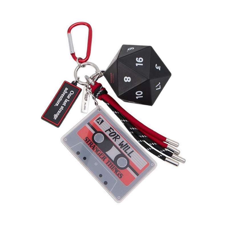 Aldo x Stranger Things Mixtape Bag Charms - Red