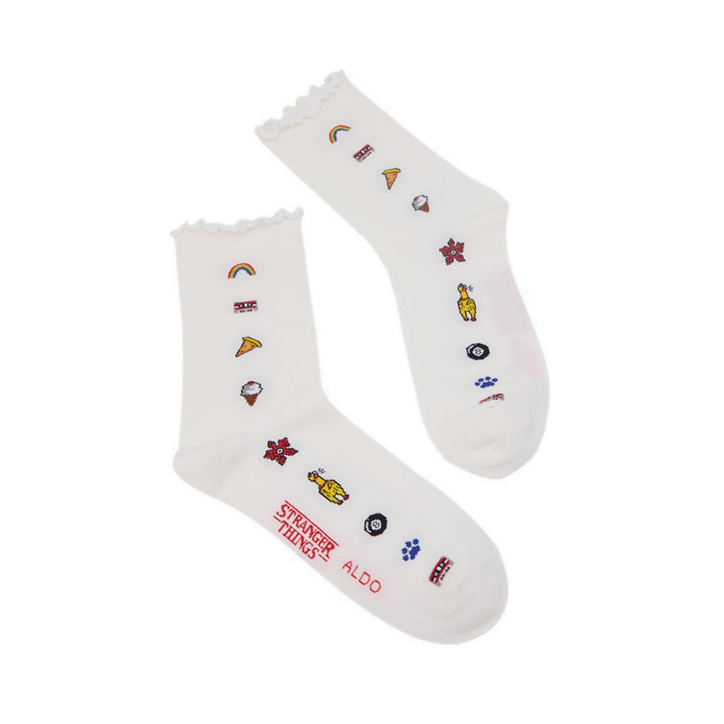 Aldo x Stranger Things Strangeicons Women's Socks - Ice
