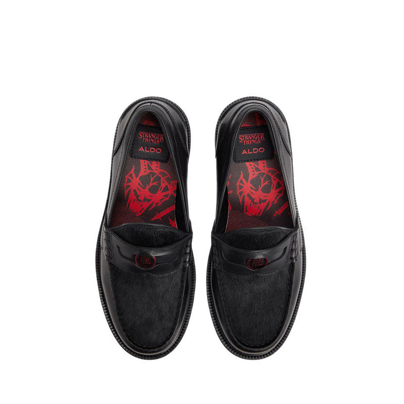 Stranger Things Roll4Yourlife Men's Loafers Black/White