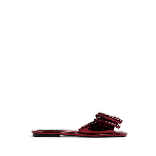 Bowetta Women's Flat Sandals Medium Red