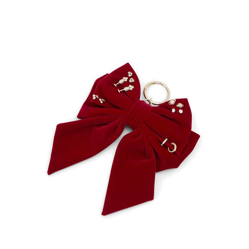 Festibow Women's Keychain Bordo