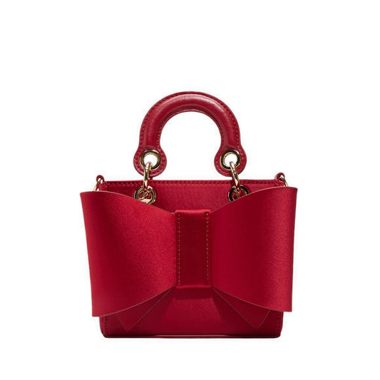 Opulence Women's Satchel Bag - Red