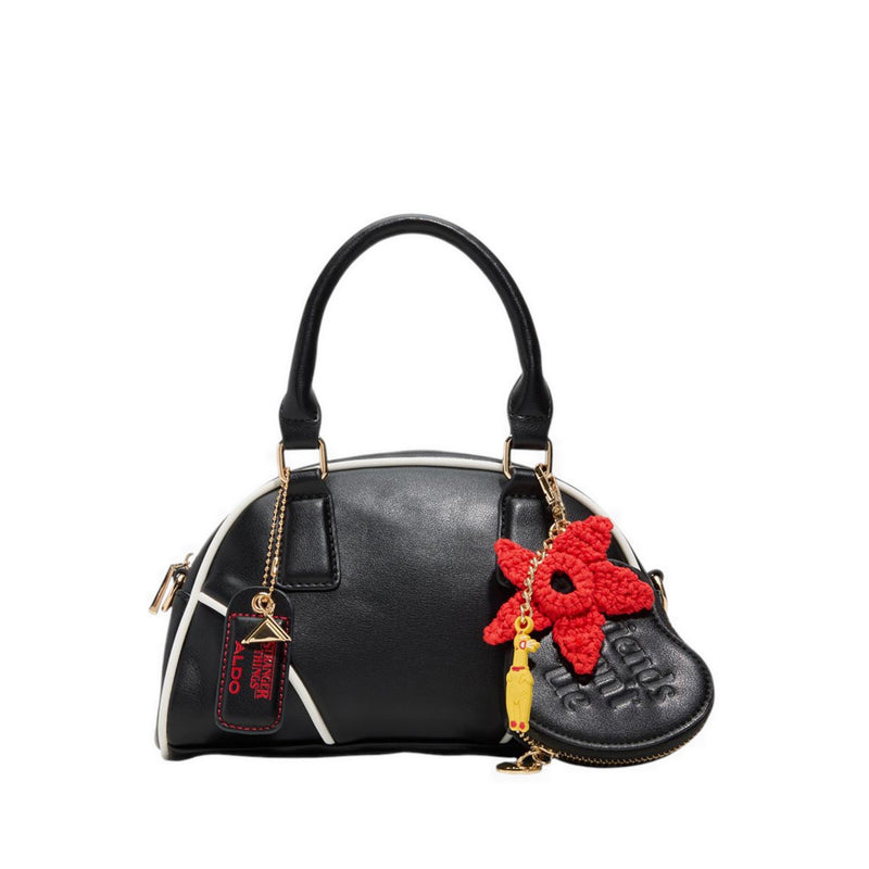 Aldo x Stranger Things Friendsdontliee Women's Satchel Bag - Black/White