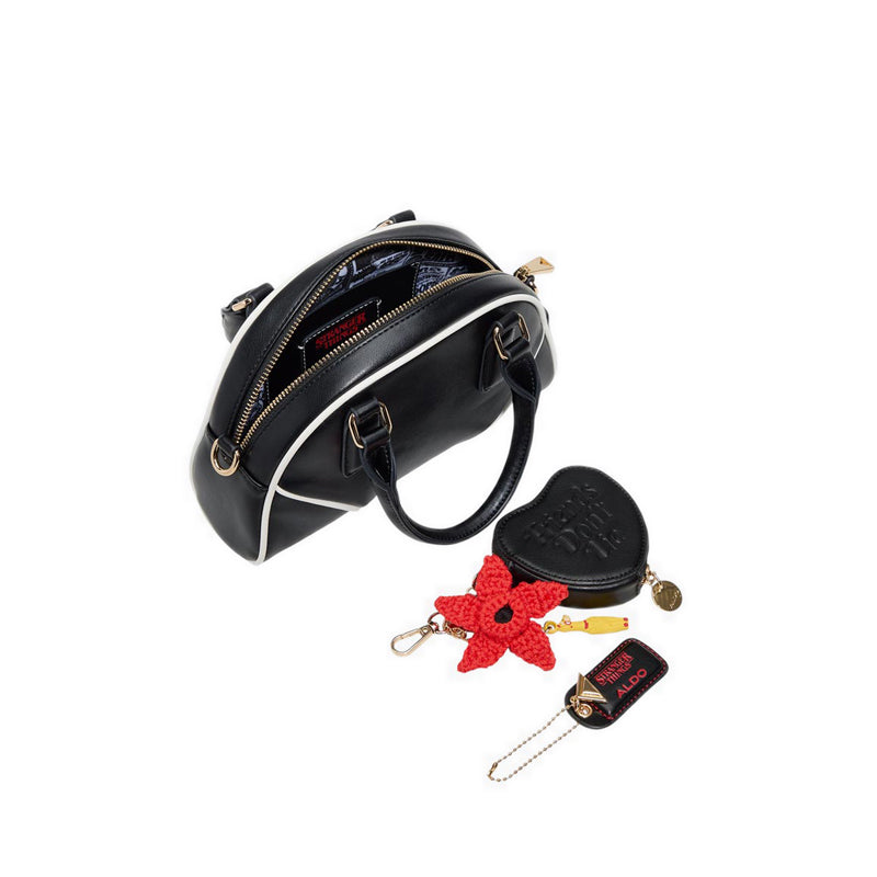 Aldo x Stranger Things Friendsdontliee Women's Satchel Bag - Black/White