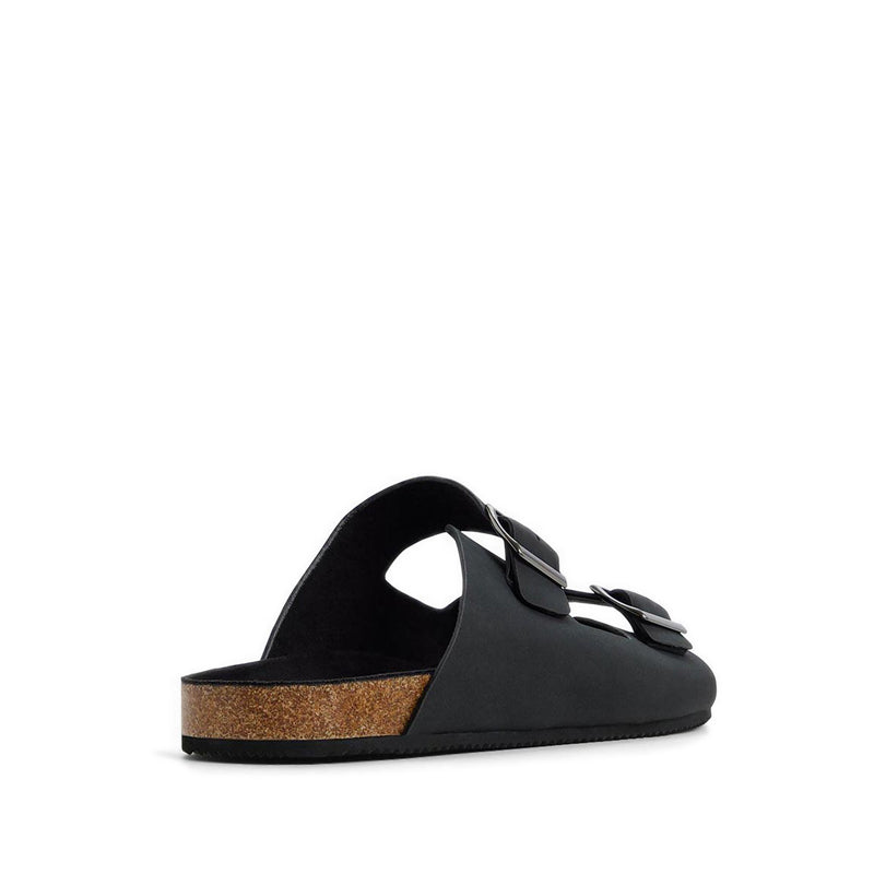 Agustin Men's Flat Sandals Black