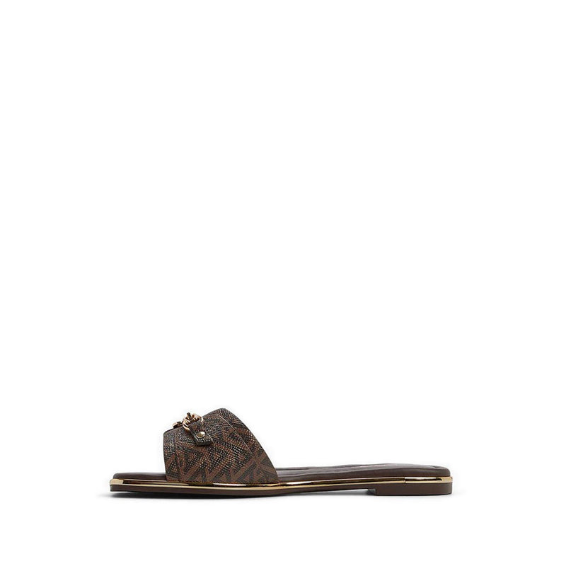 Alamassi Women's Flat Sandals - Brown Multi