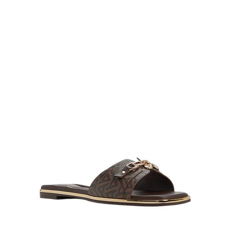 Alamassi Women's Flat Sandals - Brown Multi