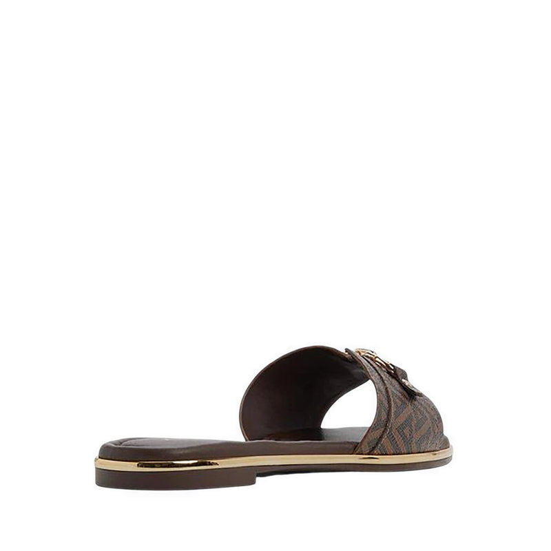 Alamassi Women's Flat Sandals - Brown Multi