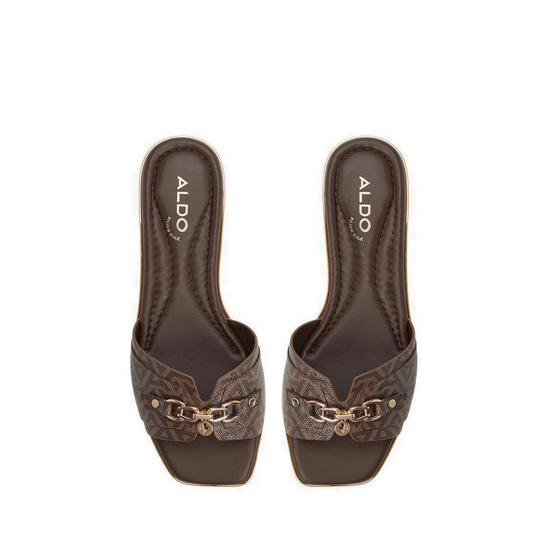 Alamassi Women's Flat Sandals - Brown Multi