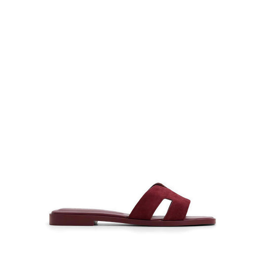Itsandal Women's Flat Sandals - Bordo