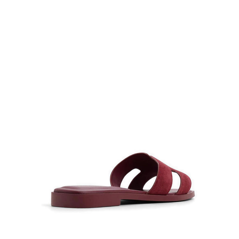 Itsandal Women's Flat Sandals - Bordo