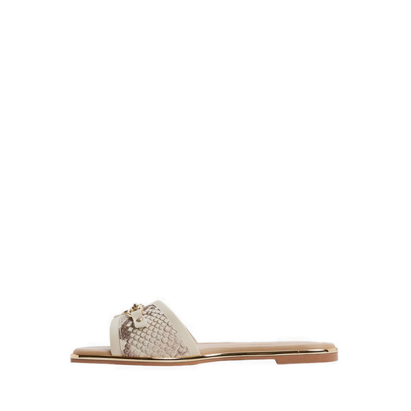 Alamassi Women's Flat Sandals - Open Brown